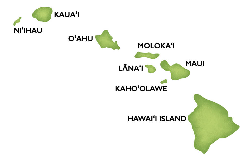 All Hawaiian Islands