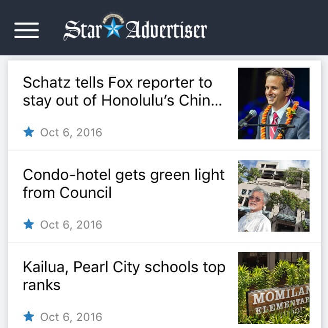 Star-Advertiser, Hawaii travel apps